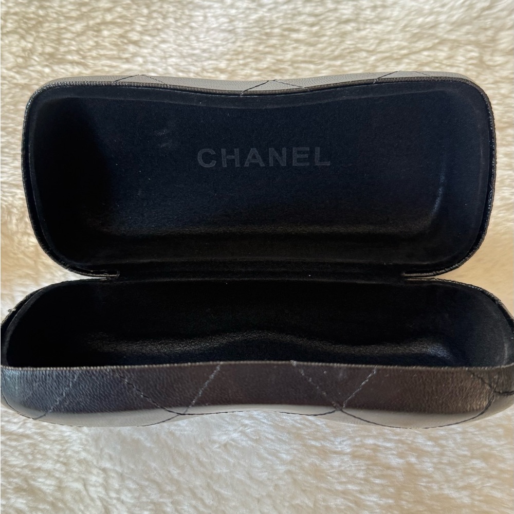 Black Chanel Quilted Eyeglass Cases - Picture 8 of 9